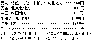 配送料金【nekomono】